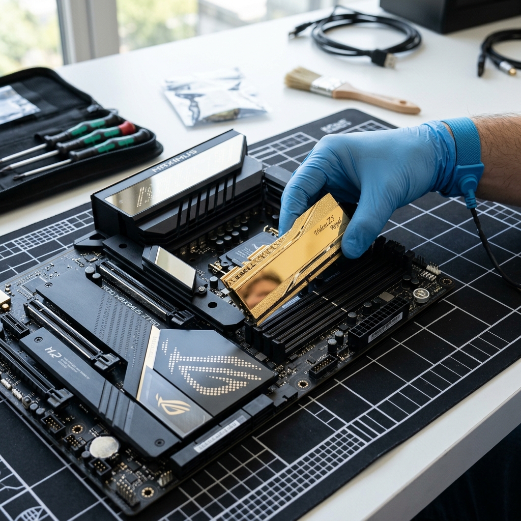 Instalação de NVMe SSD e Memória RAM